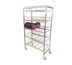 Thumbnail image #1 for Carter-Hoffmann Stainless Steel Induction Base Drying Rack with Removable Wire Caddy, 180 Base Capacity