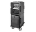 Thumbnail image #1 for Cambro Ultra Camcart Heated Top Door Only 2-Compartment Front-Loading Food Pan Carrier, Granite Gray, 110V