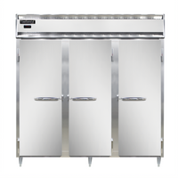 Continental Refrigerator DL3W-PT Designer Line Three-Section Pass-Thru Heated Holding Cabinet