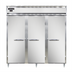 Thumbnail image #1 for Continental Refrigerator DL3W-PT Designer Line Three-Section Pass-Thru Heated Holding Cabinet