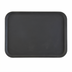 Thumbnail image #2 for Cambro Camtread Rectangular Non-Skid Fiberglass Serving Tray, 16 x 22 Inches, Black Satin