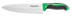 Thumbnail image #2 for Dexter® 360™ 8-Inch Stamped Straight-Edge Cook's Knife with Green Handle