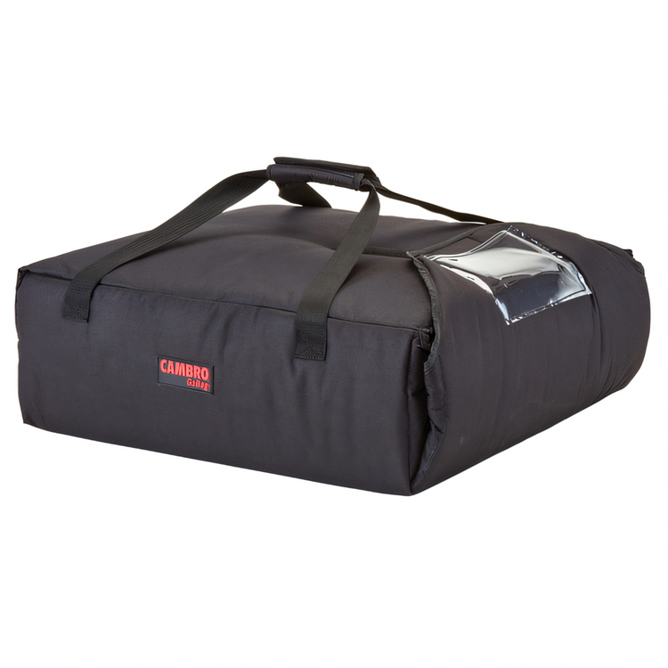 Product image #1 for Cambro GoBag Standard Insulated Pizza Delivery Bag, 20-3/4 x 21-3/4 x 6-1/2 Inch, Black