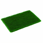 Thumbnail image #1 for Disco, Inc MD468/5 Medium-Duty Green Scouring Pad, 6 x 4 Inches, Poly Fiber with Aluminum Oxide Abrasive