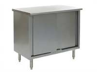Eagle Spec-Master 36-Inch x 24-Inch Enclosed Base Work Table with Sliding Doors