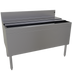 Thumbnail image #1 for Glastender Extra Deep Stainless Steel Underbar Ice Bin with 10-Circuit Cold Plate, 48 Inch W x 24 Inch D, 235 lb. Ice Capacity