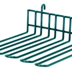 Thumbnail image #1 for Quantum Store Grid SG-UH10P Large Utensil Holder, Green Epoxy Antimicrobial Finish, 10-1/2"W x 11"D x 4-1/4"H, NSF