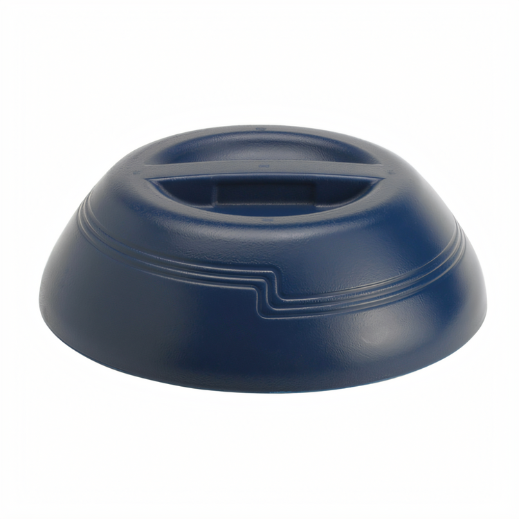 Product image #2 for Cambro Shoreline Collection Insulated Dome Cover for 9-Inch Plates, Navy Blue, Polypropylene