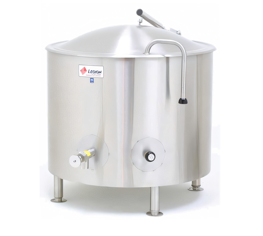 Product image #1 for Legion Low-Rim 20-Gallon Stationary Direct Steam Kettle