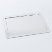 American Metalcraft Detroit-Style Rectangular Aluminum Pizza Pan Lid for HCDS1712, 18-1/2 x 15-1/2 in.