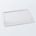 Thumbnail image #1 for American Metalcraft Detroit-Style Rectangular Aluminum Pizza Pan Lid for HCDS1712, 18-1/2 x 15-1/2 in.