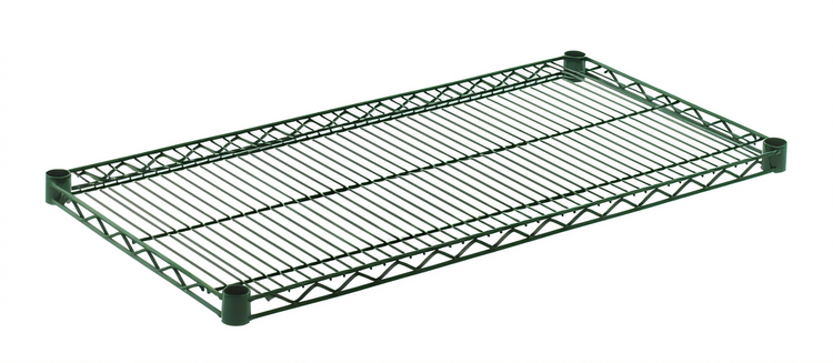 Product image #1 for Olympic 18 x 36 Inch Heavy-Gauge Wire Shelf with Green-Guard Epoxy Finish