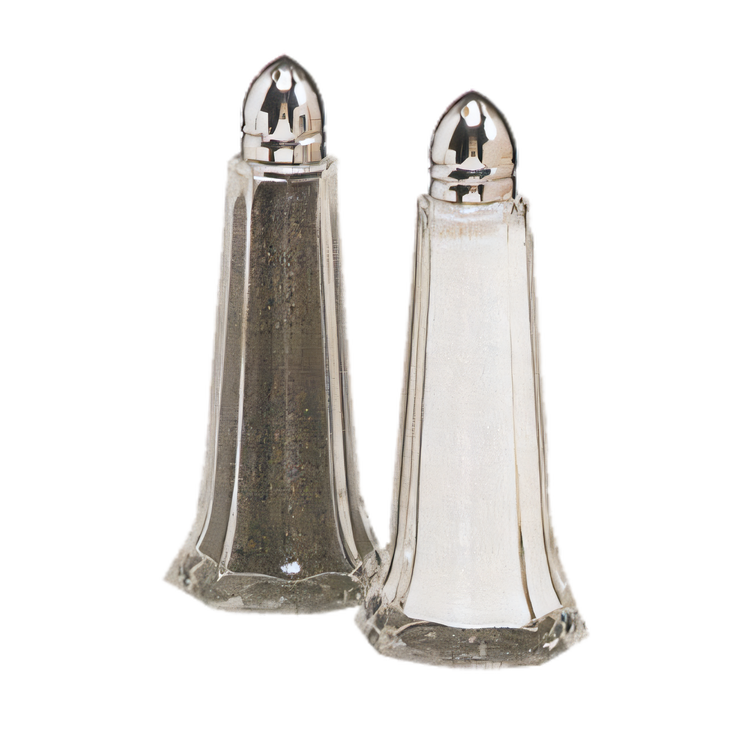 Product image #1 for American Metalcraft SP126 Salt and Pepper Shakers Case of 72