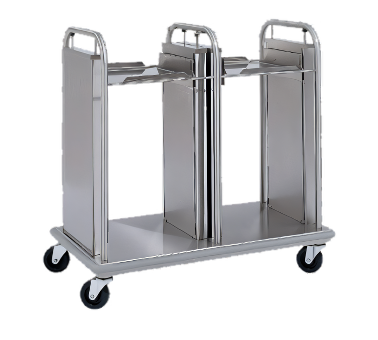 Product image #1 for Delfield Open Frame Mobile Dual Self-Elevating Tray Dispenser for 11 x 15 Trays