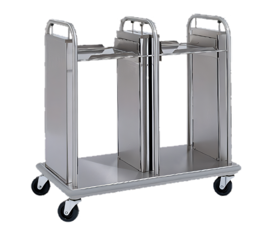 Product image #1 for Delfield Open Frame Mobile Dual Self-Elevating Tray Dispenser for 11 x 15 Trays