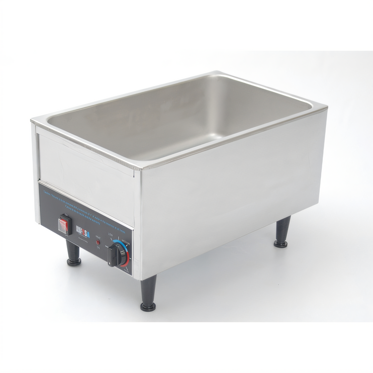 Product image #1 for Benchmark by Winco 12 x 20-Inch Countertop Wet Food Warmer with Adjustable Thermostat