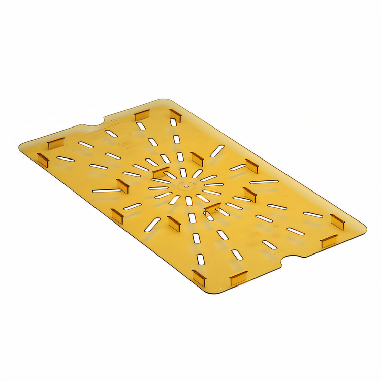 Product image #1 for Cambro H-Pan High Heat Full-Size Drain Shelf Food Pan Insert