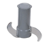 Thumbnail image #1 for Robot Coupe Blixer 2 Fine Serrated Stainless Steel S Blade Assembly