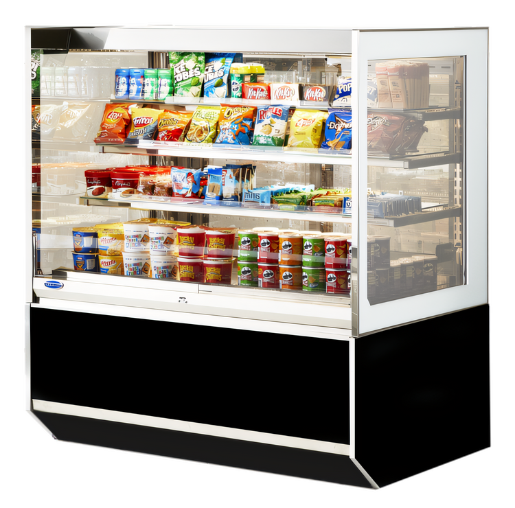 Product image #1 for Federal Industries Italian Glass Series Self-Service Non-Refrigerated Pastry Display Case, 60 Inch Wide, 2-Tier, Floor Model