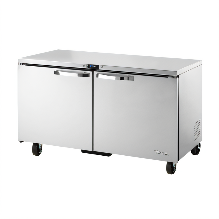 Product image #1 for True Spec Series 60-Inch 2-Section Undercounter Solid Door Refrigerator