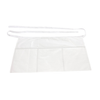 Thumbnail image #1 for Crestware WW White 3-Pocket Waist Apron, 22 in. W x 12 in. L, Poly/Cotton Twill Case of 72