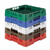 Thumbnail image #2 for Cambro Camrack Full Size 1-Compartment Polypropylene Dishwasher Base Rack, Brown, 3 1/4