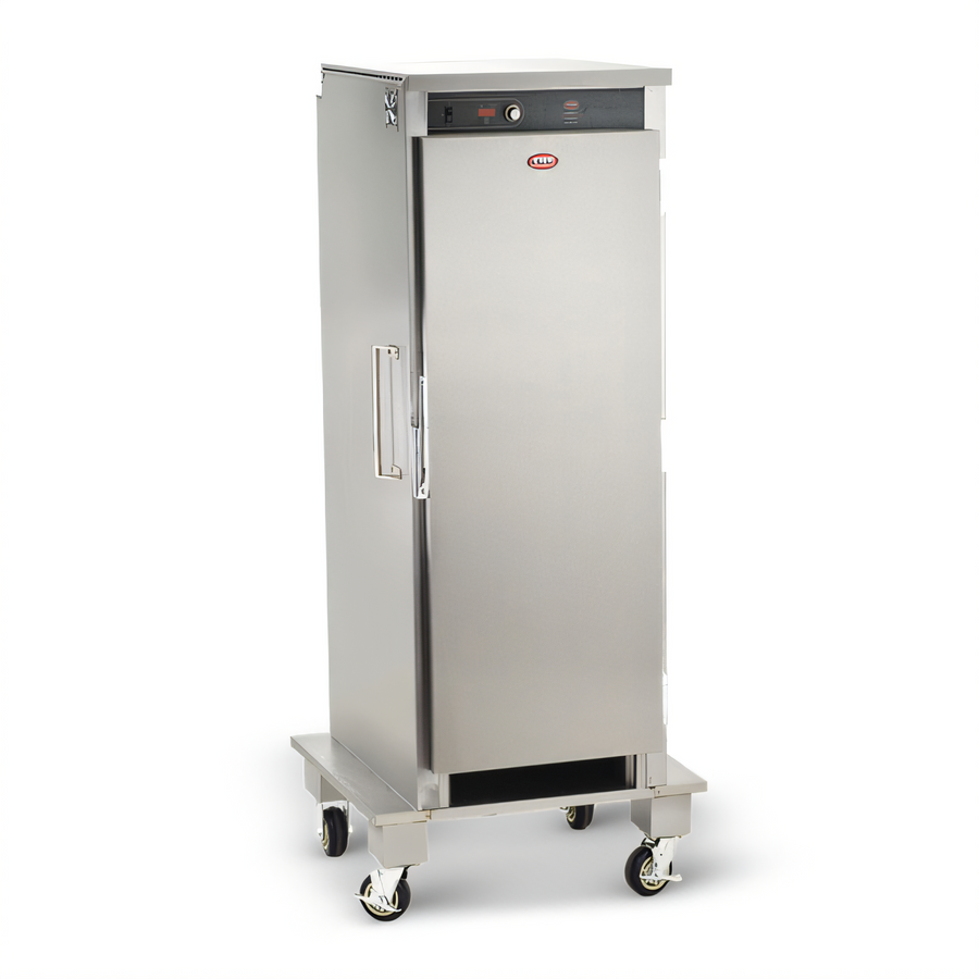 Product image #1 for FWE Mobile Roll-In Combi Companion Heated Holding Cabinet for Full-Size Combi Racks, 1-Section, Stainless Steel, 5-Inch Casters