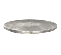84 Inch Flat Top Replacement Top for Mongolian BBQ Range with Cast Iron Heat Deflectors