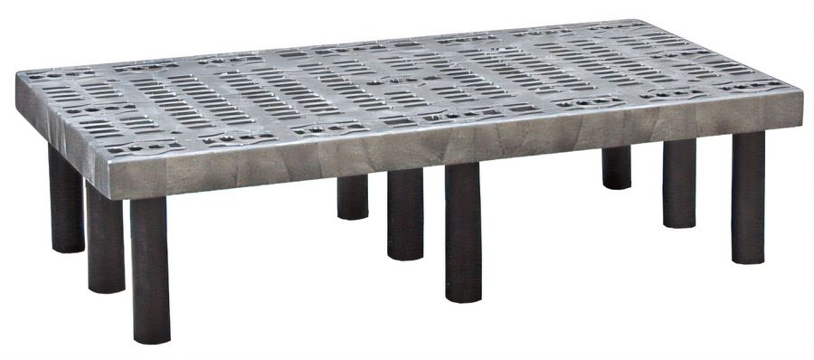 Product image #1 for Quantum Polyethylene Vented Dunnage Rack, 700 lb. Capacity