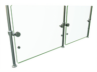 Hatco Flav-R-Shield ORBIT100-60 60-Inch Single-Sided Full-Service Pass-Over Food Shield, 2-Bay