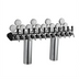 Thumbnail image #1 for Perlick 10-Faucet Illuminated Winged Bridge Draft Tower, Countertop, Polished Chrome, Glycol-Cooled