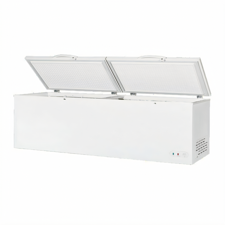Product image #1 for Maxx Cold Select Series 23.6 Cu. Ft. Commercial Chest Freezer with Dual Locking Hinged Lids, White