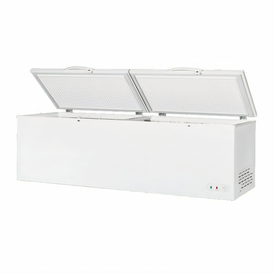 Product image #1 for Maxx Cold Select Series 23.6 Cu. Ft. Commercial Chest Freezer with Dual Locking Hinged Lids, White