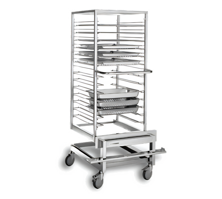 Product image #1 for Blodgett Combi 10-Shelf 304 Stainless Steel Transport Cart for BC-20 E/G Combi Ovens