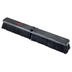 Thumbnail image #1 for Winco 18 Inch Fine Medium-Duty Push Broom Head, Foam Block, Black Bristles