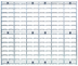Thumbnail image #1 for Quantum 36 Inch W x 30 Inch H Chrome Wire Louvered Wall Panel