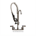 Thumbnail image #1 for BK Resources OptiFlow Mini Pre-Rinse Faucet, 8-Inch On-Center Splash/Wall Mount