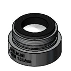 Thumbnail image #1 for T&S Brass B-0199-08-N035 Non-Aerated Vandal-Resistant Spray Device, 0.35 GPM, 13/16-24 UN Female
