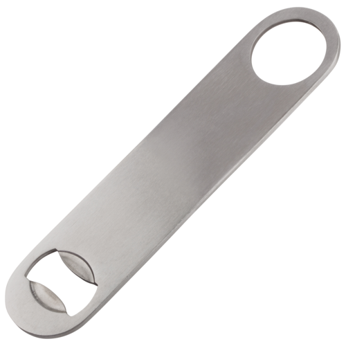 Product image #1 for Winco 7-Inch Uncoated Stainless Steel Flat Speed Bottle Opener