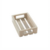 Thumbnail image #1 for American Metalcraft Sun-Bleached Rectangular Wooden Serving Crate, 10-1/8-Inch Long