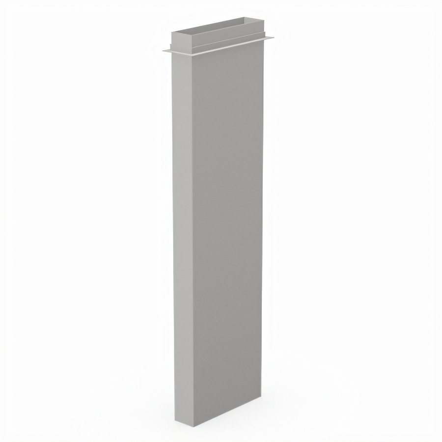 Product image #1 for Avtec SimpleSpec SSA-DUCT60 Single Stainless Steel Dishwasher Duct Riser, 60-Inch Tall, Type II