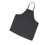 Thumbnail image #1 for Crestware Adjustable Black Two-Pocket Bib Apron, Cotton/Poly Twill, 25.5 x 29 Inches