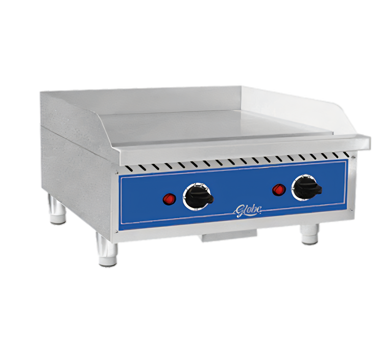 Product image #1 for Globe GEG24 24-Inch Electric Countertop Griddle with Thermostatic Controls and Stainless Steel Plate
