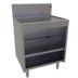 Thumbnail image #1 for Glastender Underbar Drainboard Cabinet Base, Open Front, 24 Inch W x 19 Inch D