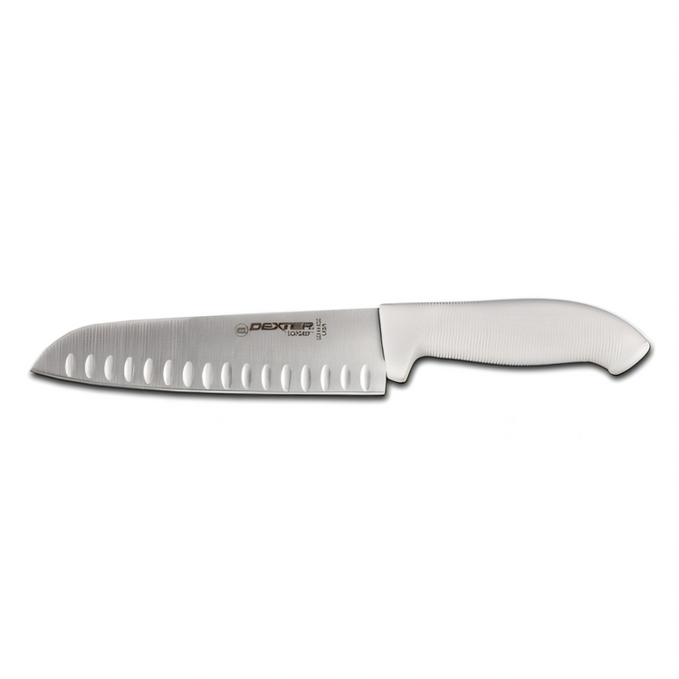Product image #1 for Dexter Russell SofGrip 9-Inch Santoku Knife with Duo-Edge Blade and Soft Rubber Grip Handle