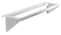 Vulcan 48-Inch Stainless Steel Condiment Rail for 7 1/6-Size or 3 1/3-Size Pans