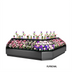 Thumbnail image #1 for Allure Self-Service Refrigerated Outside Wrap Low-Profile Open-Air Merchandiser, 137-1/4 Inch W x 41-3/8 Inch D x 50-5/8 Inch H, Remote DX, Black