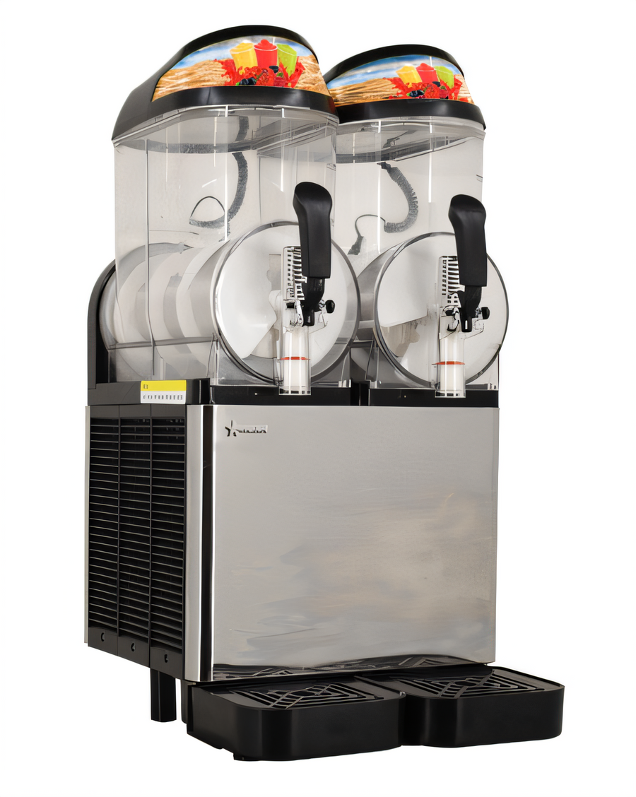 Product image #1 for Omcan Double Countertop Slush Machine with 2 x 3.2 Gallon Bowls