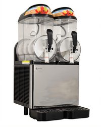 Omcan Double Countertop Slush Machine with 2 x 3.2 Gallon Bowls