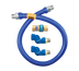 Thumbnail image #1 for Dormont Manufacturing 16125BPQ2S36 Dormont Blue Hose Gas Hose